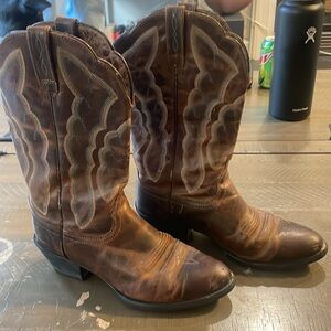 Ariat Heritage Western Boots - Style 10010266 Embroidered Cowgirl Brown Women